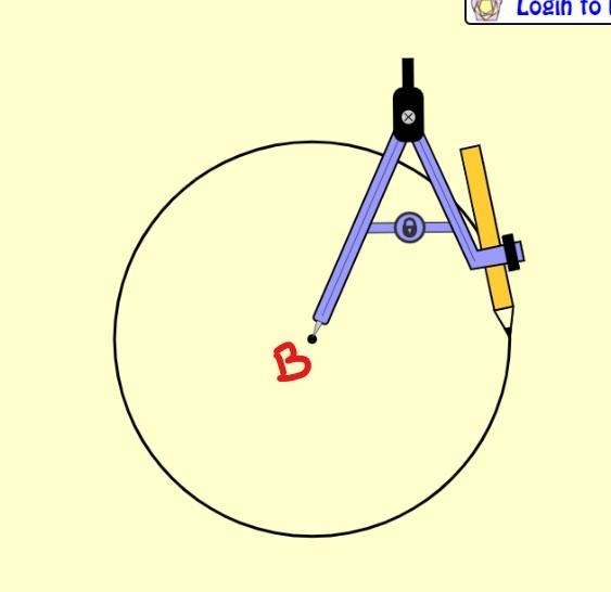 Sketch rectangle ABCD such that BC is the radius of circle BSketch BC and KT such-example-1