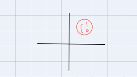 A smiley face (orange) and its image (open) are graphed on the coordinate plane below-example-4