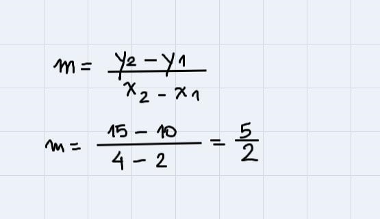 Find the slope from the table above5/2 4/3 2/5 2 answer choices-example-1