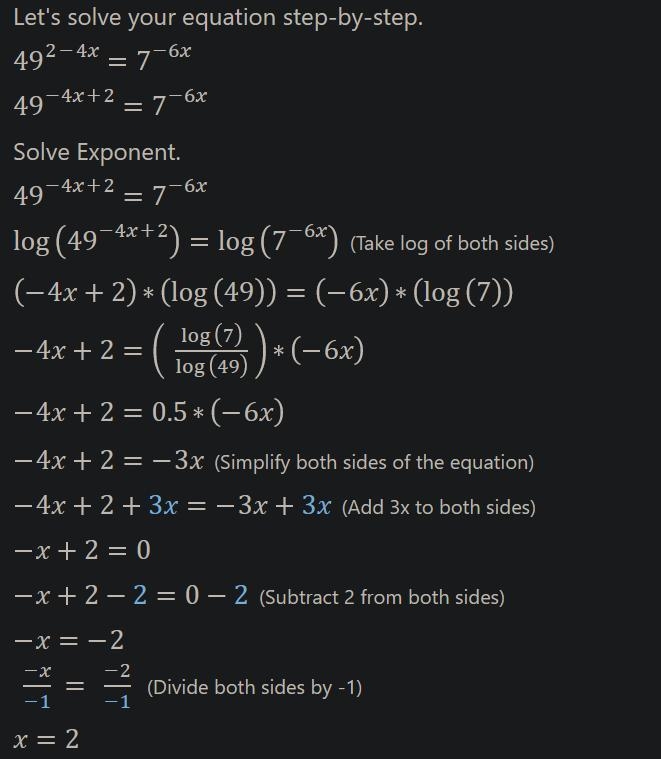 How to solve for x:-example-1