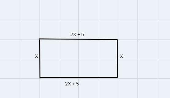 The length of a rectangle is 5ft longer than twice the width. If the perimeter is-example-1