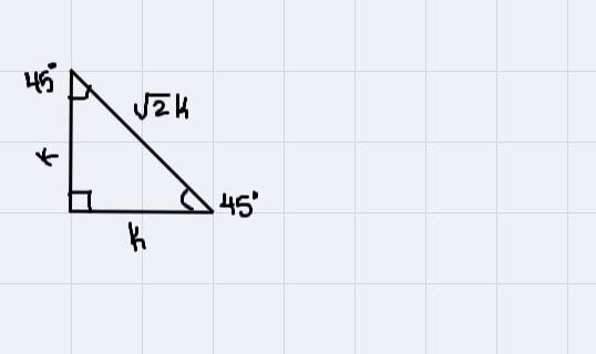 C. Determine whether the given lengths are for the sides of 45°-45°-90° triangle or-example-2