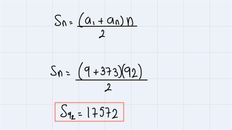 Compute the sums below. (Assume that the terms in the first sum are consecutive terms-example-3