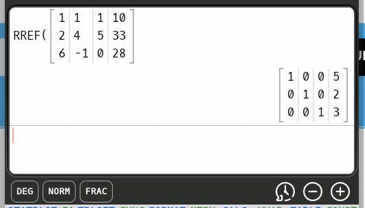 The sum of three numbers is 10. The sum of twice the first​ number, 4 times the second-example-1