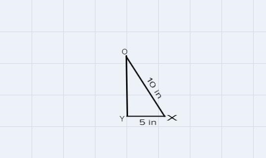 Use the diagram of point O. What is the length of OY to the nearest 10th of an Inch-example-2