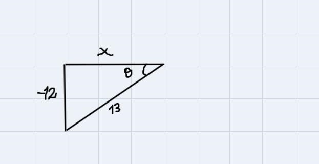 If sin(0)1213and O is in Quadrant III, then what is coss)-example-1