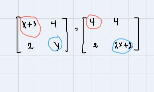 - matrices-find the x and y so that.. (see image)-example-2