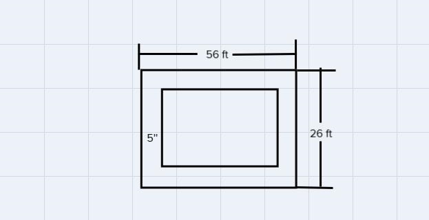 A company needs to create a concrete foundation 3 feet deep measuring 56‘ x 26‘, outside-example-1