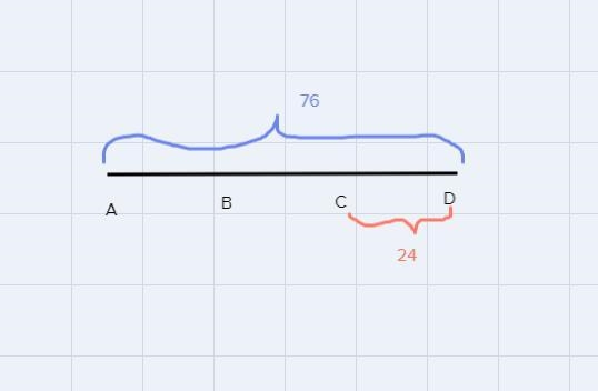 Points B and C lie on line segment AD, with AB-example-1