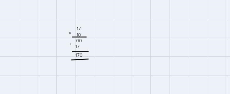 What is the product of 17x10-example-1