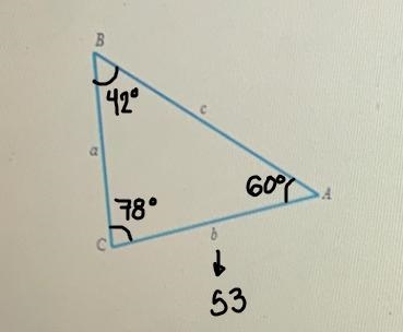 I already solved for B but i need help with line a and c-example-1