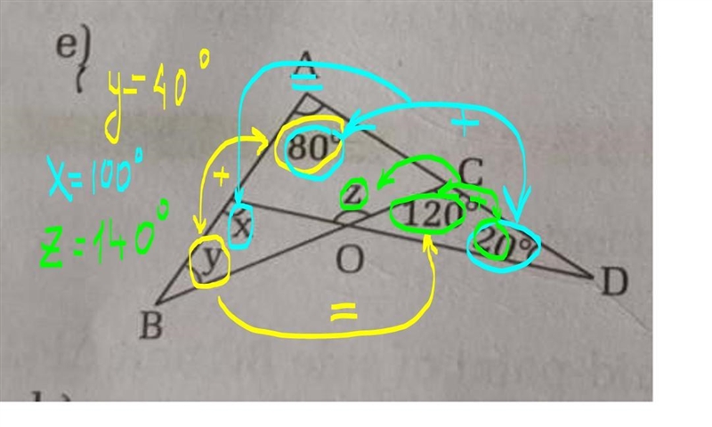 Find the value of x y and z?​-example-1