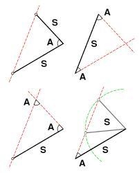 How many triangles are formed given side length of 1 inch, and 1 1/4 inch with a 50 degree-example-1