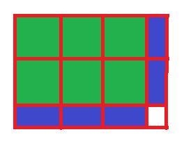 3.) a.) Explain how to decompose the large rectangle and figure 12.4 into 2 1/2 groups-example-1