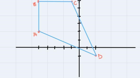 A map shows flagpoles on a coordinate grid. The flagpoles are at (-5, 2), (-5, 6), (-1, 6), and-example-1