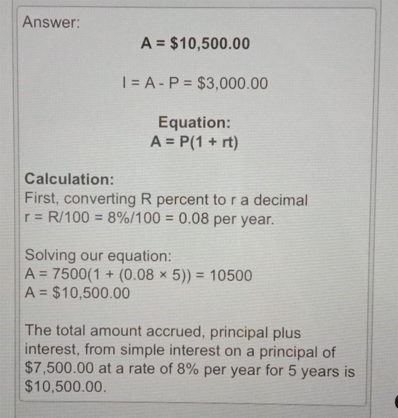 Michael is going to invest $15,000 into two savings accounts to save money to buy-example-2