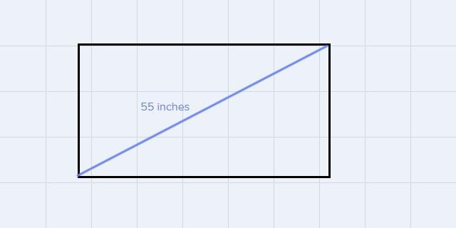 James bought a 55" TV. If it's aspect ratio is 4:3 what is its area?-example-1