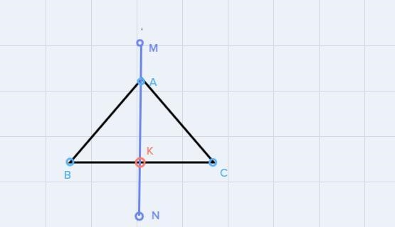 Please help meGiven a triangle ABC, AM = 2/3 * AB, AN = 3/2 * AC. Line MN intersects-example-1