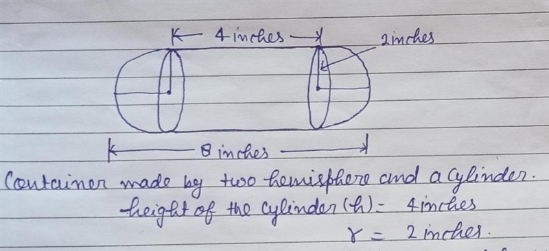 Jeremy designed a capsule container with dimensions shown below. Please help him find-example-1