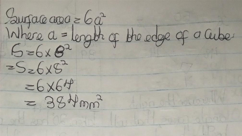 PLEASE HELP AND FAST This is a picture of a cube and the net for the cube. What is-example-1