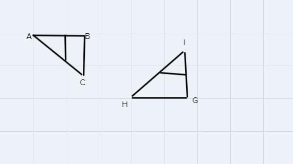 What kind of transformation maps ABC - -> IGH?A) translationB) reflectionC) rotation-example-1