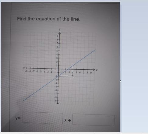 Find the equation of the line.-example-1