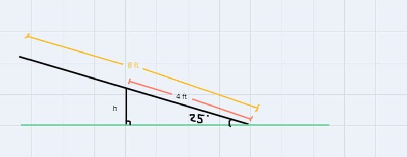 Part A: Find the height of the central support ?Part B : Find the distance from point-example-1