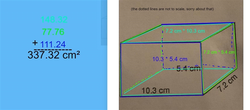 The surface area of this figure-example-1