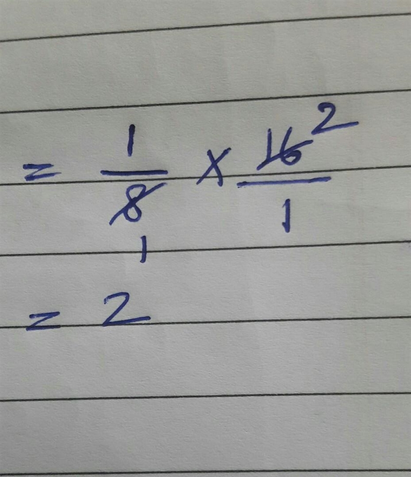 I cant figure out 1/8 x 16/1-example-1