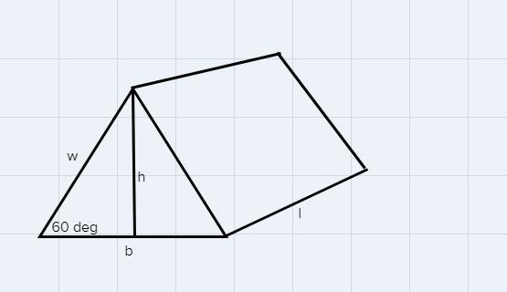 if the height of h at the center of the tent is to be 6 feet and the length of L of-example-1