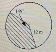 Find the area of the sector shown. Round your answer to the nearest tenth-example-1