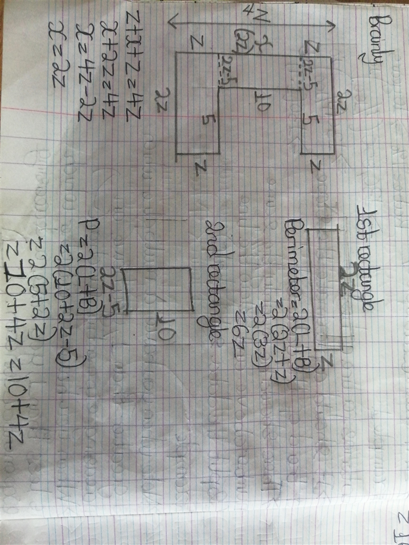 Find an expression for the perimeter of the figure.-example-3