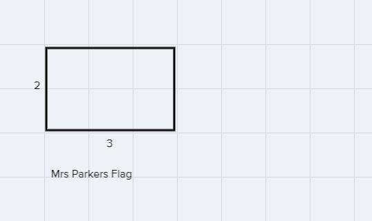 The America flag in Mrs. Parkers classroom is similar to that American flag on the-example-1