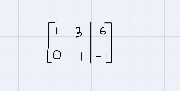 the following augmented matrix is in row-echelon form and represents a linear system-example-1