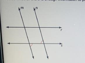 Decide whether there is enough information to prove that mln. If so, state the theroem-example-1