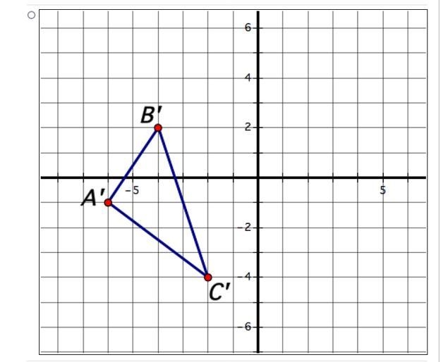 Which figure below is the image of the given figure translated 5 units to the left-example-1