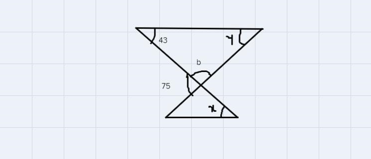 Find the value of x and y. X= and y=.-example-1