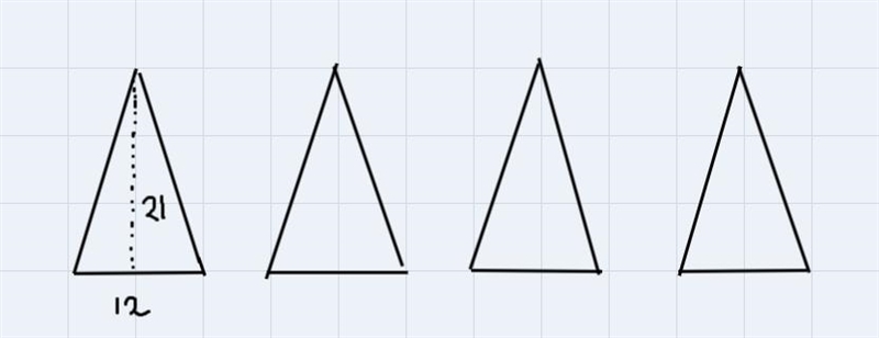 What is the surface area of the regular pyramid below?1212A. 648 sq. unitsB. 396 sq-example-1