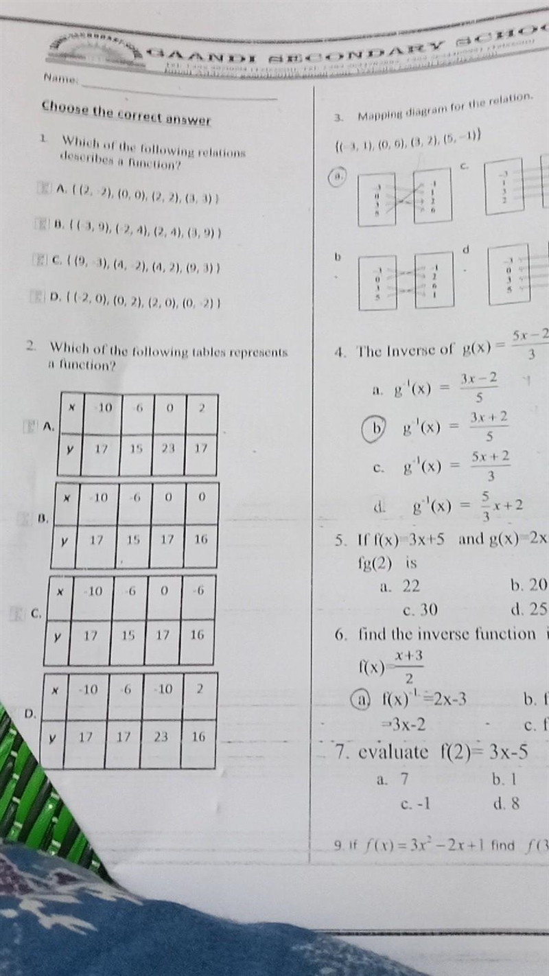 Show 3+2 What doubles 3+2-example-1