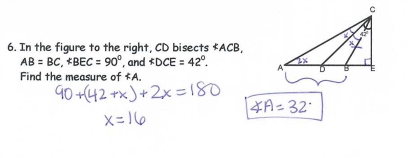 What is the measure of a?-example-1