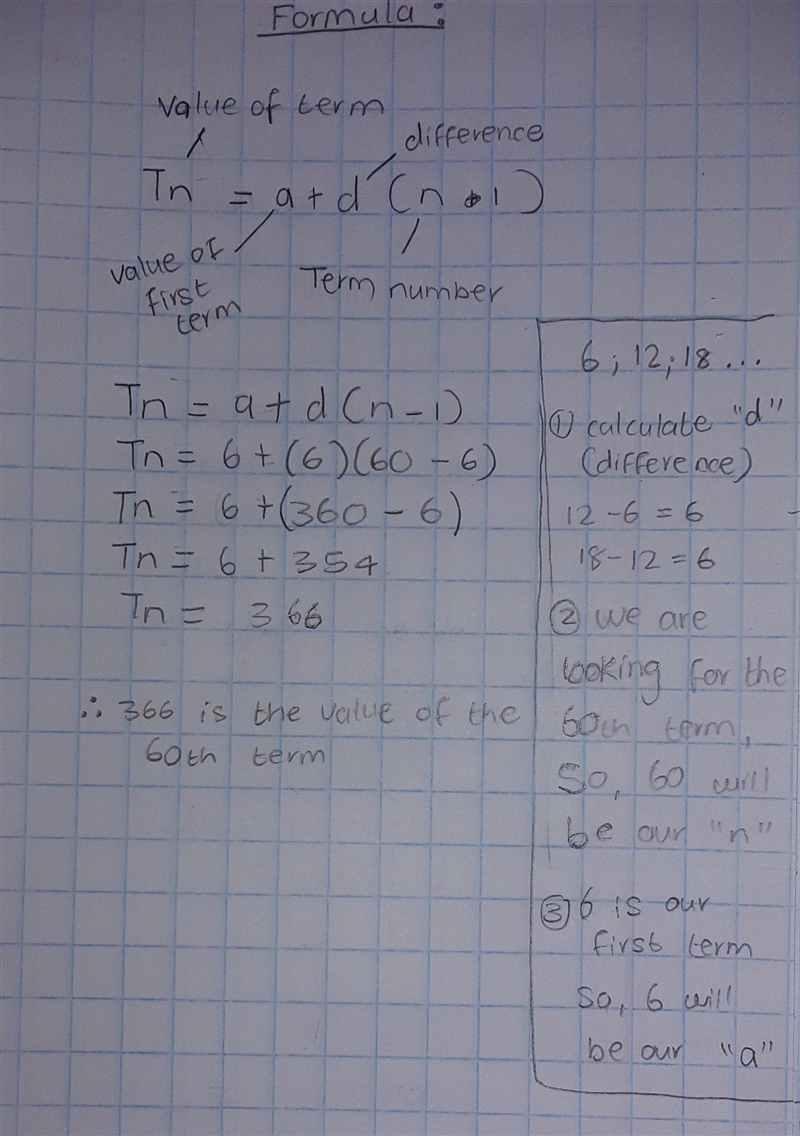 60th term for 6,12,18-example-1