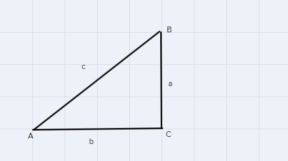 Solve right triangle ABC for all missing parts. Express angles in decimal degrees-example-1