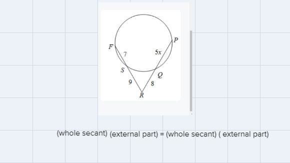 Find the measure of PR¯¯¯¯¯¯¯¯.secant-tangent 19A. 25B. 18C. 22D. 19-example-2