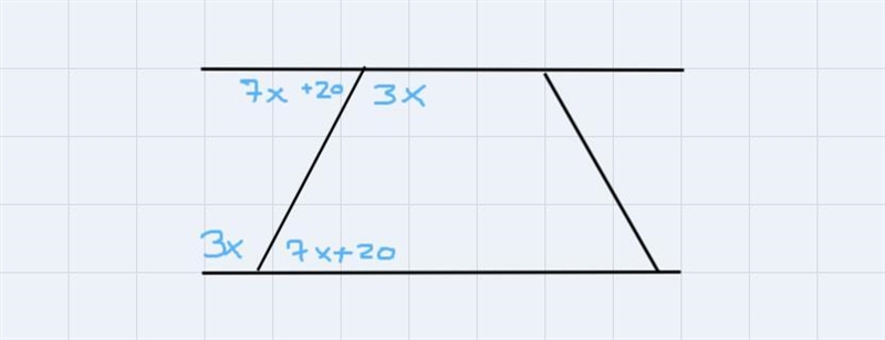 16. The expressions in the figure below represent the measures of two angles. Find-example-1