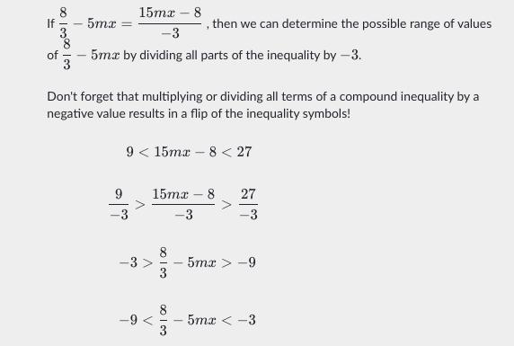 if 9<15mx-8<27, where m is a positive constant, what is the possible range of-example-2