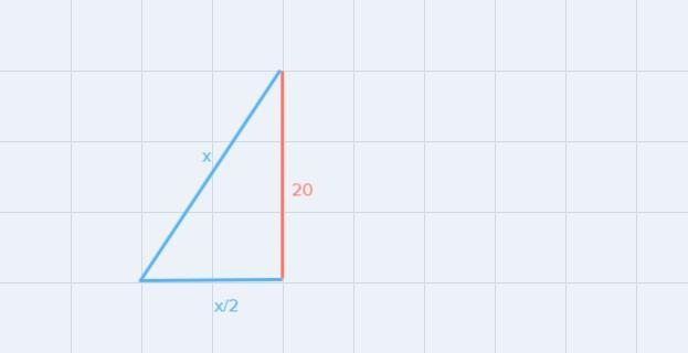 Find the area of the base of regular square pyramid whose lateral faces are equilateral-example-1