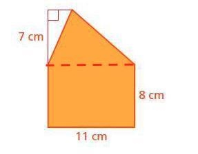 Find the area of the figure-example-1