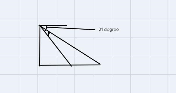 Mr a used an app on his phone and measured the angle of elevation to the top of mountain-example-1