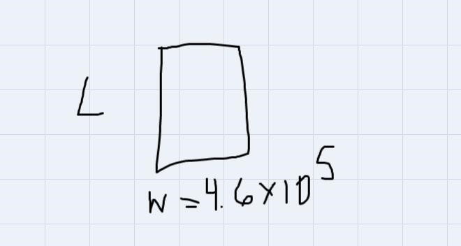 What is the perimeter of the rectangle? Write your answer in scientific notation.Area-example-1