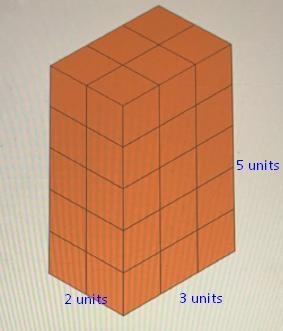 Peta says the volume of this rectangular prism is 16 cubic units. Do you agree with-example-1